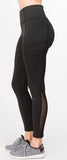 Black Athletic Leggings with Pocket