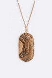 Natural Stone Pendent Necklace