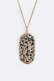 Natural Stone Pendent Necklace