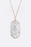 Natural Stone Pendent Necklace