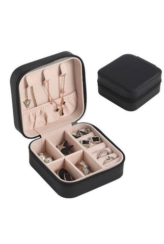 Black travel Jewelry Box