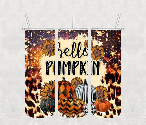 Hello Pumpkin tumbler