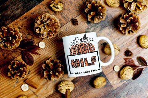 MILF (Man I Love Fall) coffee mug