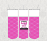 Hairstylist Aqua Net tumbler